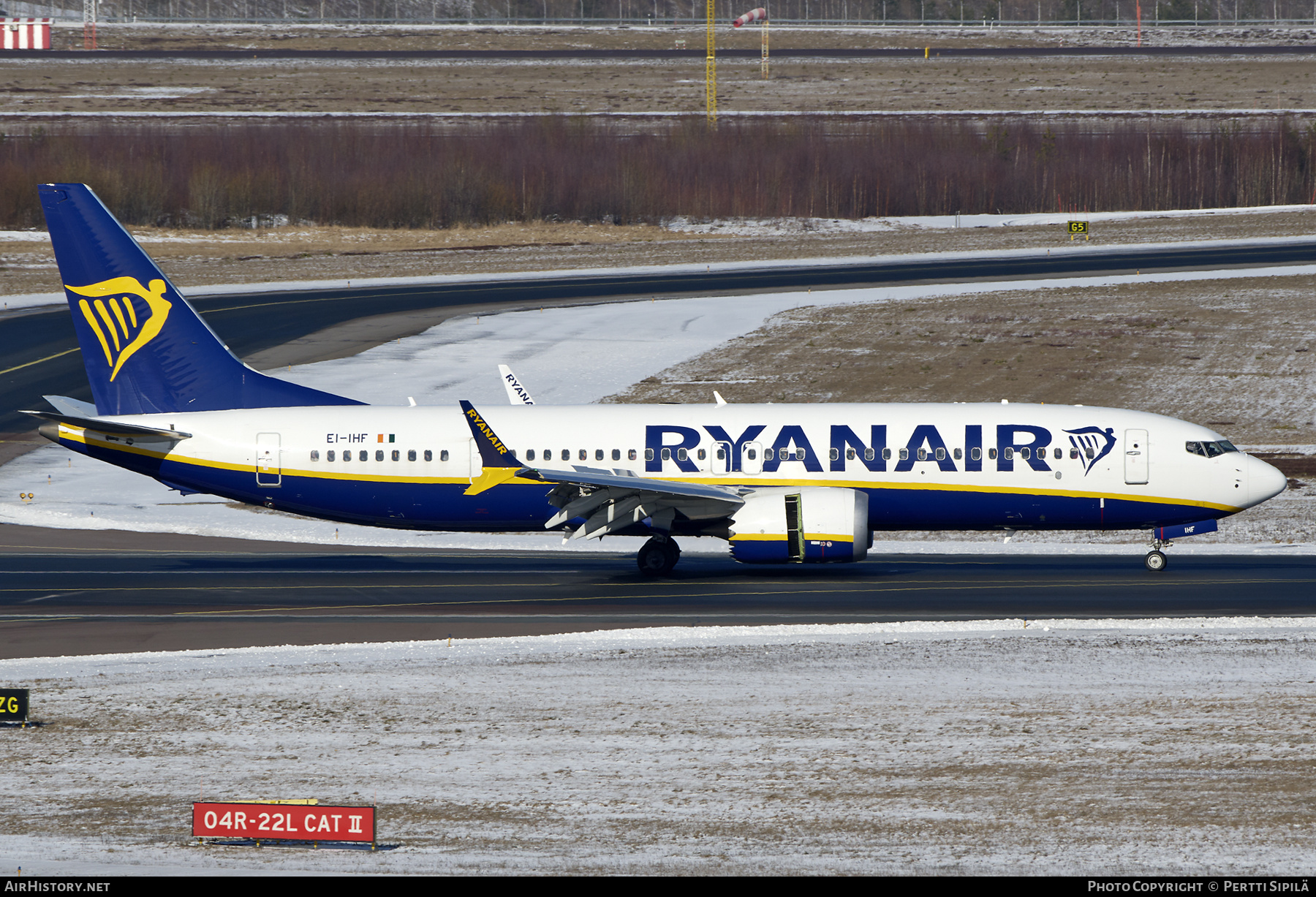 Aircraft Photo of EI-IHF | Boeing 737-8200 Max 200 | Ryanair | AirHistory.net #789447