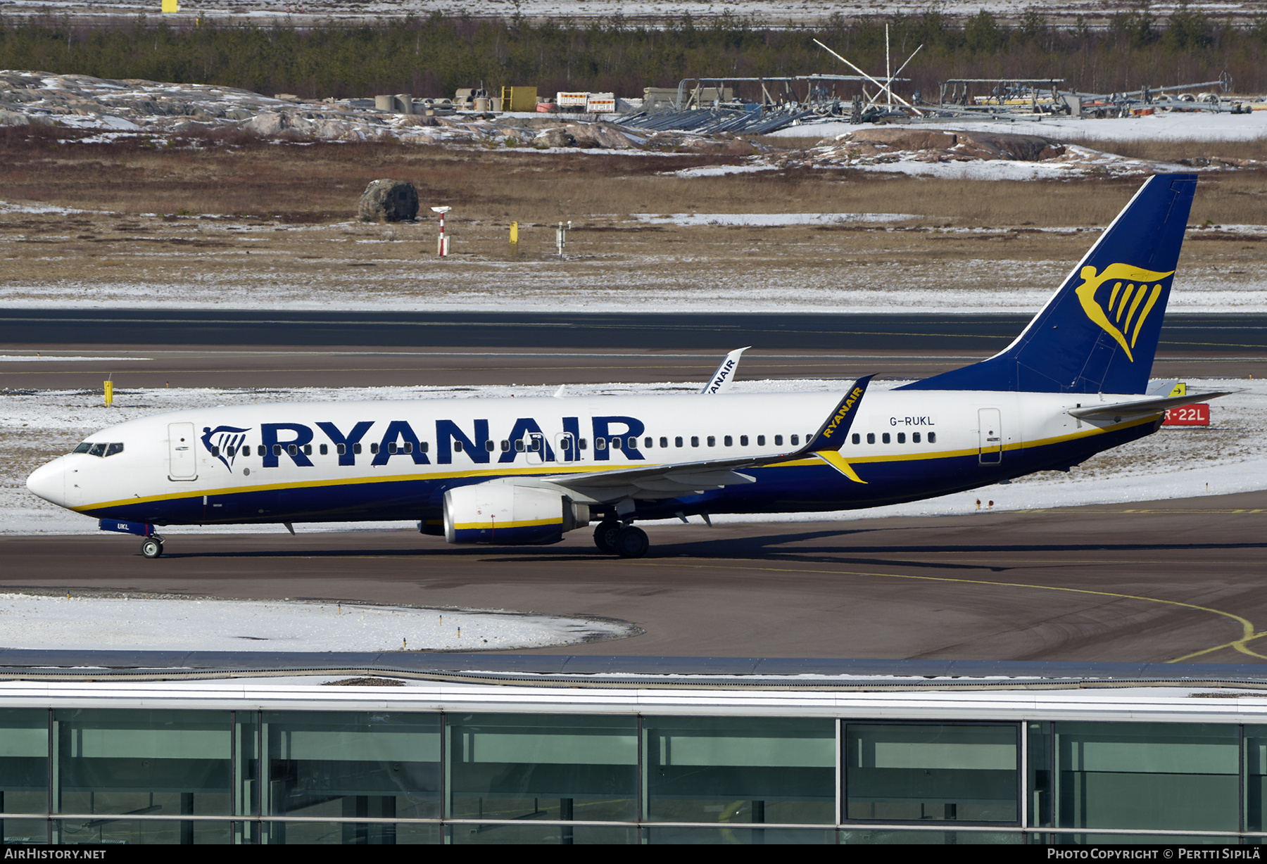 Aircraft Photo of G-RUKL | Boeing 737-8AS | Ryanair | AirHistory.net #789455