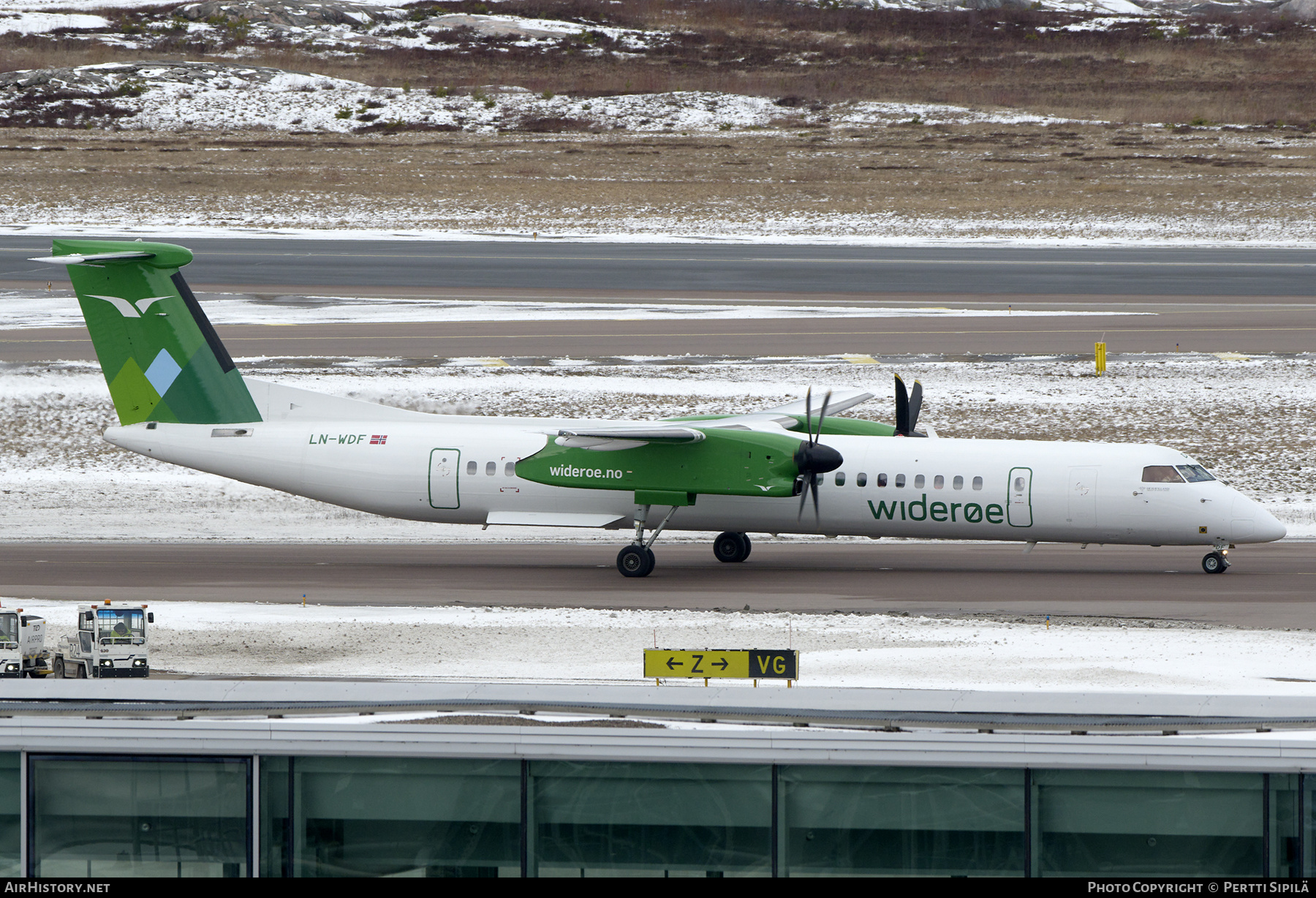 Aircraft Photo of LN-WDF | Bombardier DHC-8-402 Dash 8 | Widerøe | AirHistory.net #789458