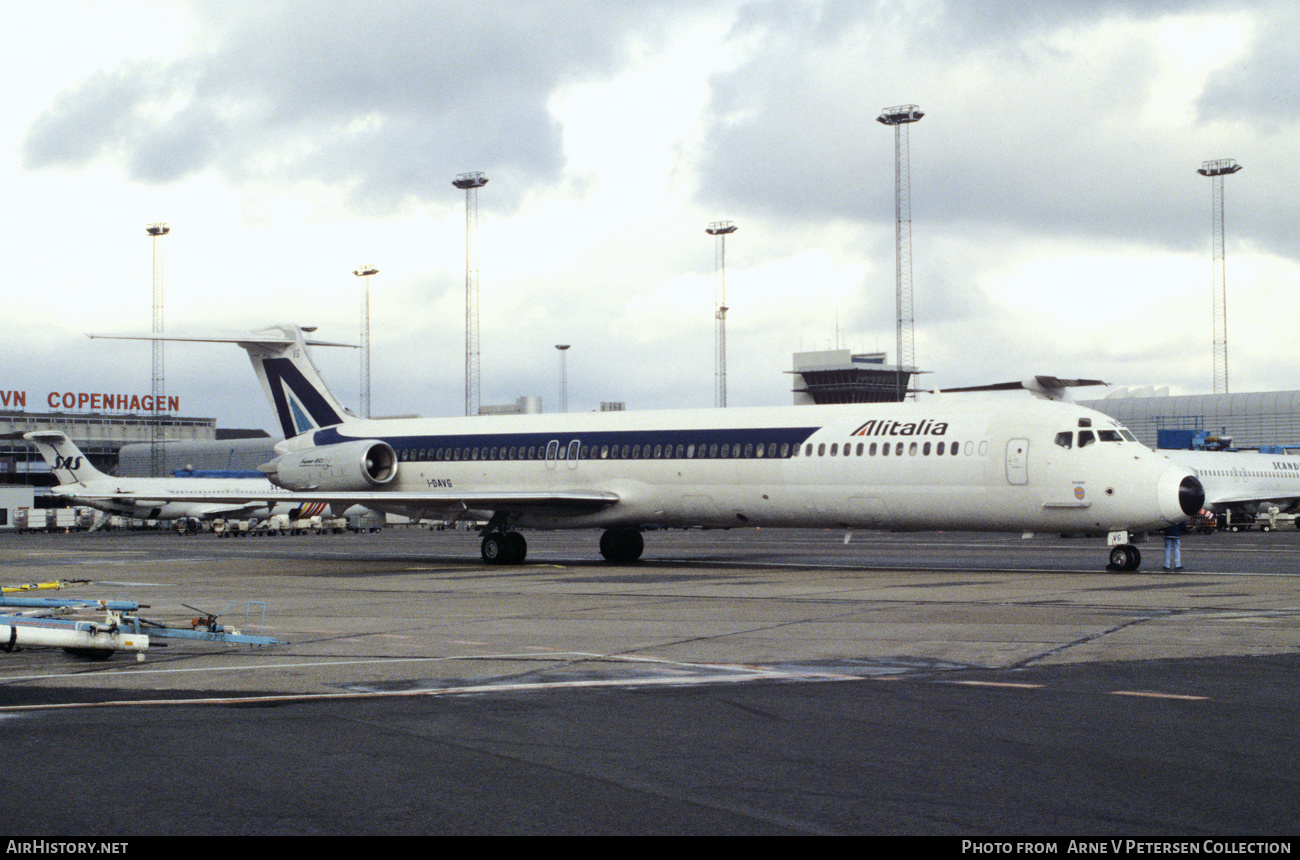 Aircraft Photo of I-DAVG | McDonnell Douglas MD-82 (DC-9-82) | Alitalia | AirHistory.net #789462