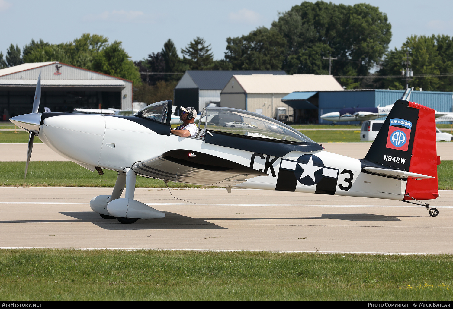 Aircraft Photo of N842W | Van's RV-8 | USA - Air Force | AirHistory.net #789463