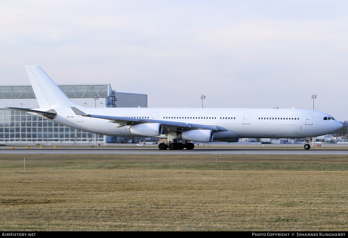 Aircraft Photo of 9H-SUN | Airbus A340-312 | AirHistory.net #789466