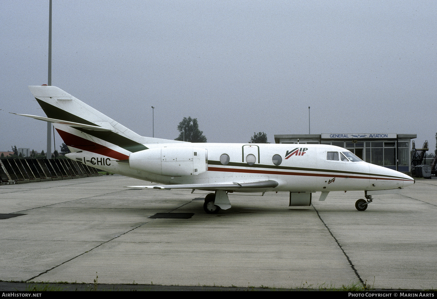 Aircraft Photo of I-CHIC | Dassault Falcon 10 | Vip-Air | AirHistory.net #789480