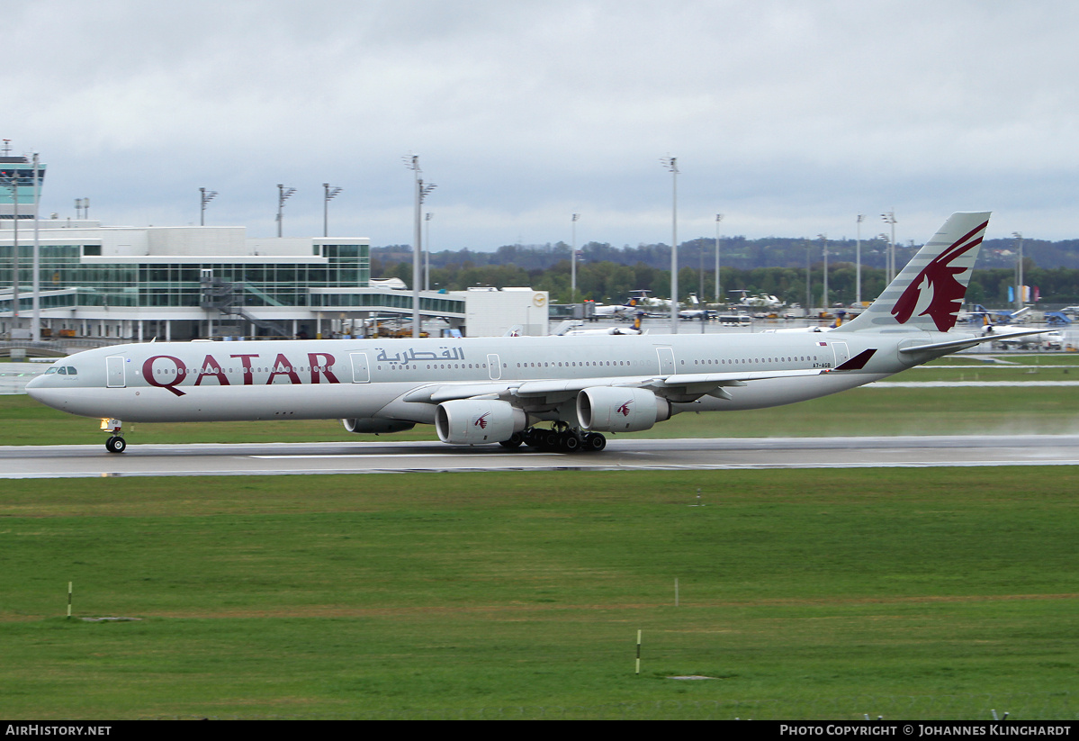 Aircraft Photo of A7-AGB | Airbus A340-642 | Qatar Airways | AirHistory.net #789491