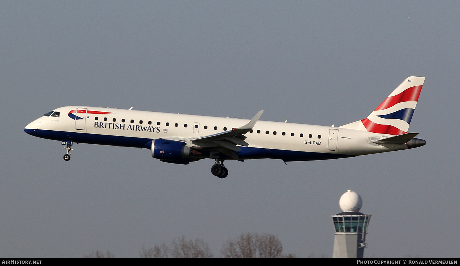 Aircraft Photo of G-LCAB | Embraer 190SR (ERJ-190-100SR) | British Airways | AirHistory.net #789508