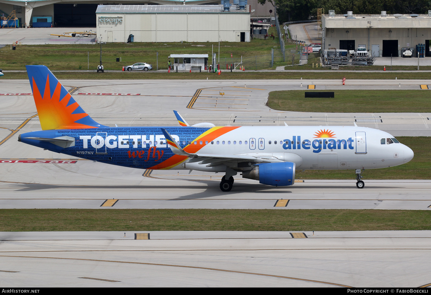 Aircraft Photo of N197NV | Airbus A320-214 | Allegiant Air | AirHistory.net #789515