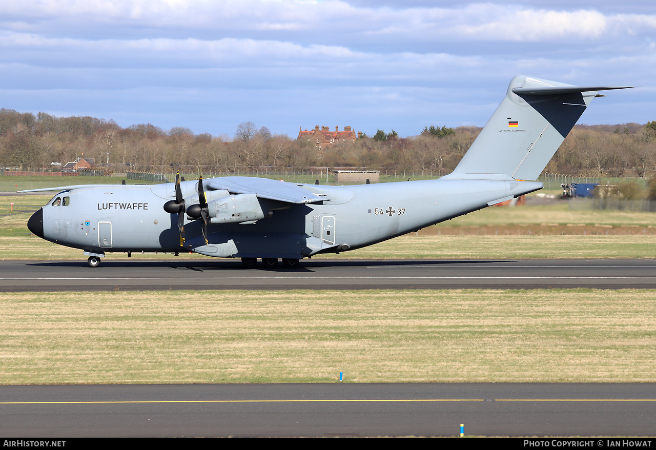 Aircraft Photo of 5437 | Airbus A400M Atlas | Germany - Air Force | AirHistory.net #789526
