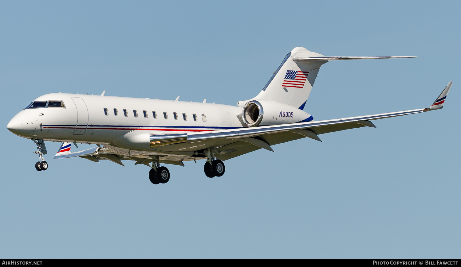 Aircraft Photo of N50DS | Bombardier Global 5000 (BD-700-1A11) | AirHistory.net #789528