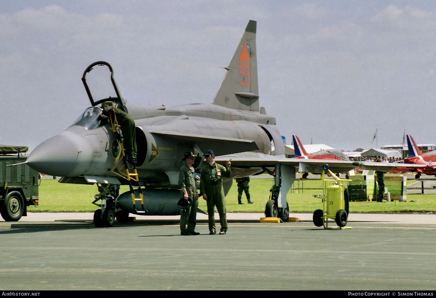 Aircraft Photo of 37385 | Saab JA37C Viggen | Sweden - Air Force | AirHistory.net #789549