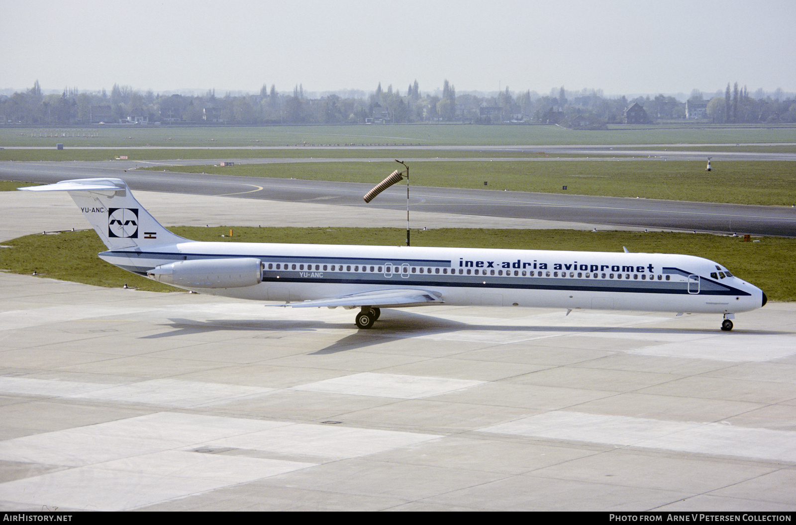 Aircraft Photo of YU-ANC | McDonnell Douglas MD-82 (DC-9-82) | Inex-Adria Airways | AirHistory.net #789563