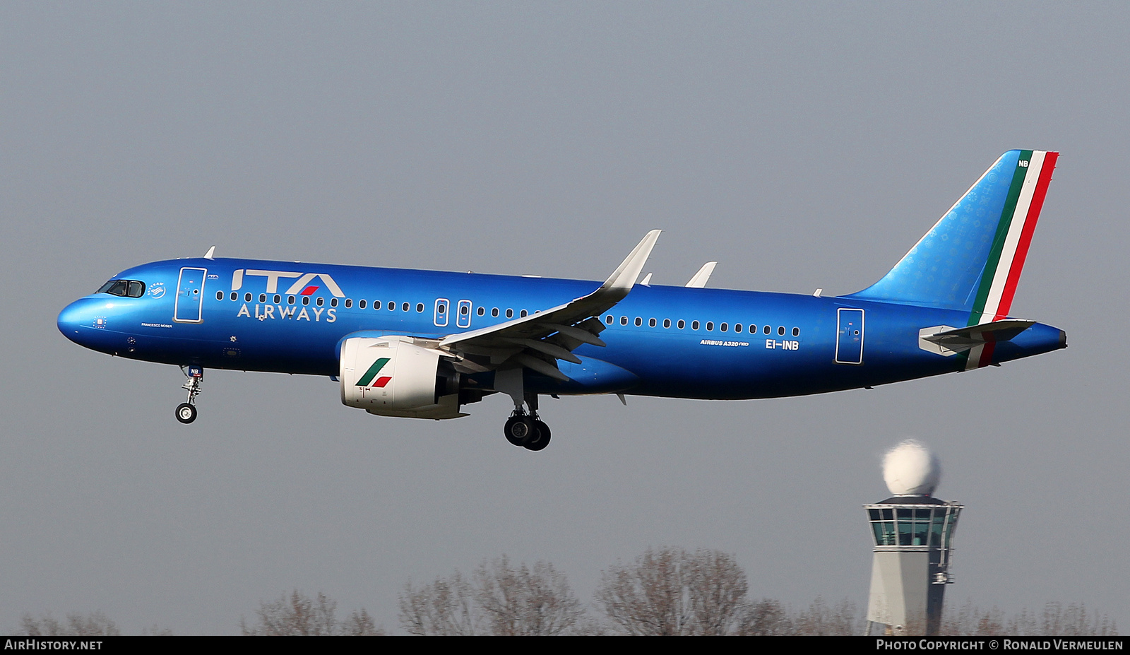 Aircraft Photo of EI-INB | Airbus A320-272N | ITA Airways | AirHistory.net #789575