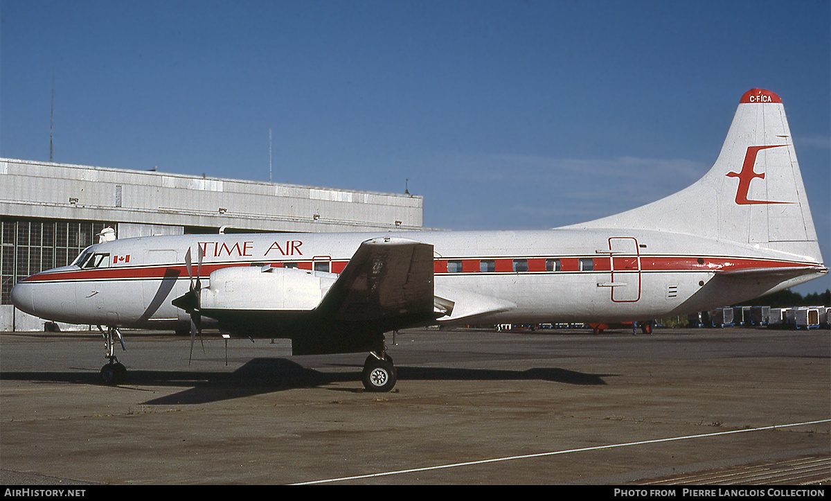 Aircraft Photo of C-FICA | Convair 580 | Time Air | AirHistory.net #789579