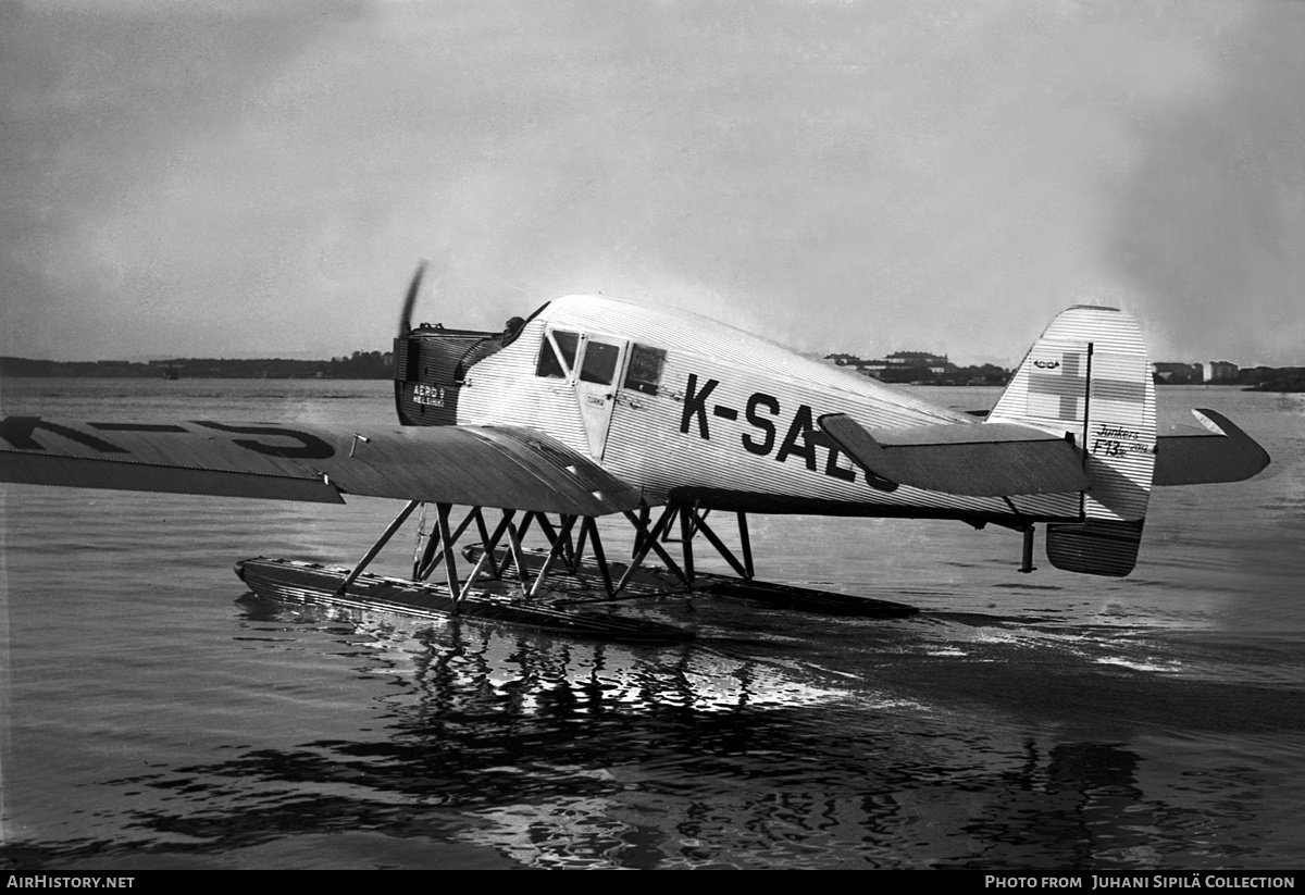 Aircraft Photo of K-SALG | Junkers F 13fe | Aero O/Y | AirHistory.net #789583