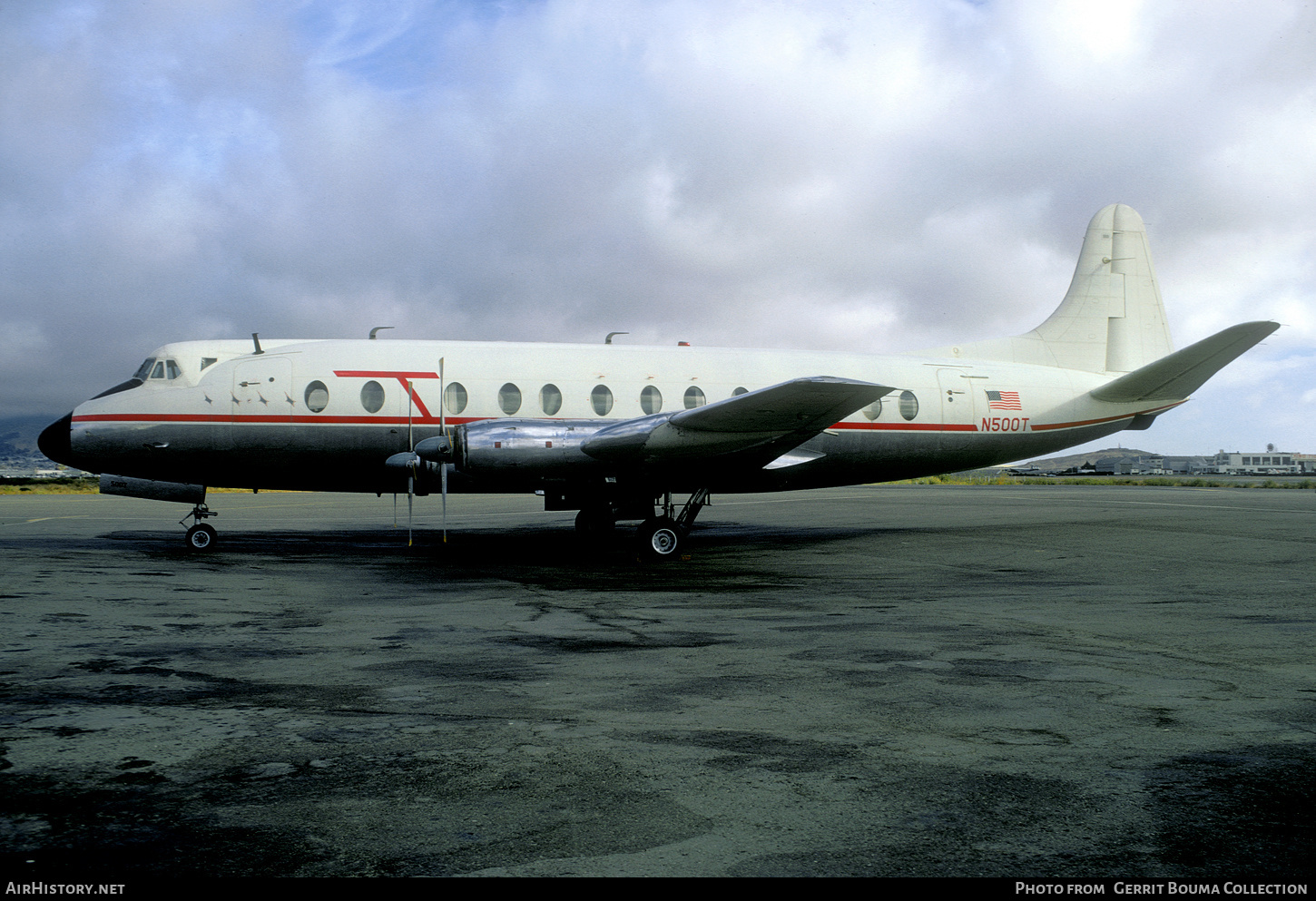 Aircraft Photo of N500T | Vickers 835 Viscount | Tenneco | AirHistory.net #789584