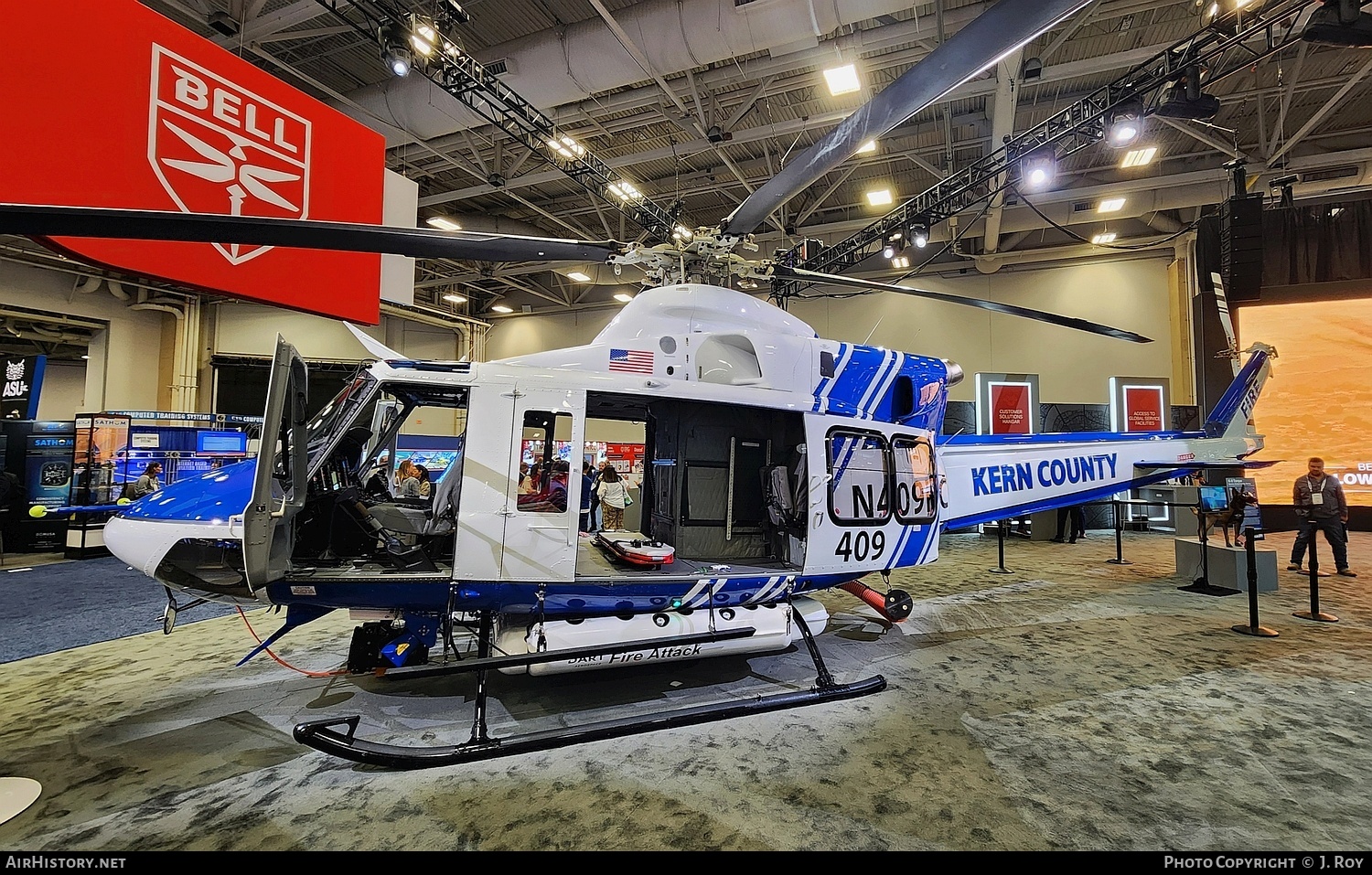Aircraft Photo of N409KC | Bell 412EP | Kern County Fire Department | AirHistory.net #789595