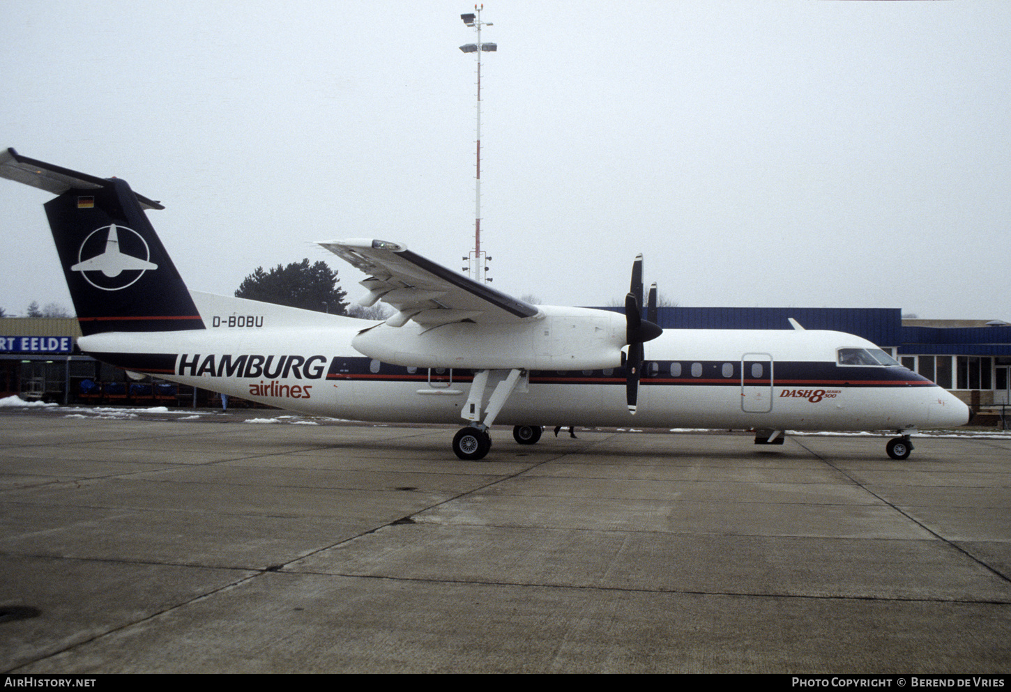 Aircraft Photo of D-BOBU | De Havilland Canada DHC-8-311 Dash 8 | Hamburg Airlines | AirHistory.net #789646