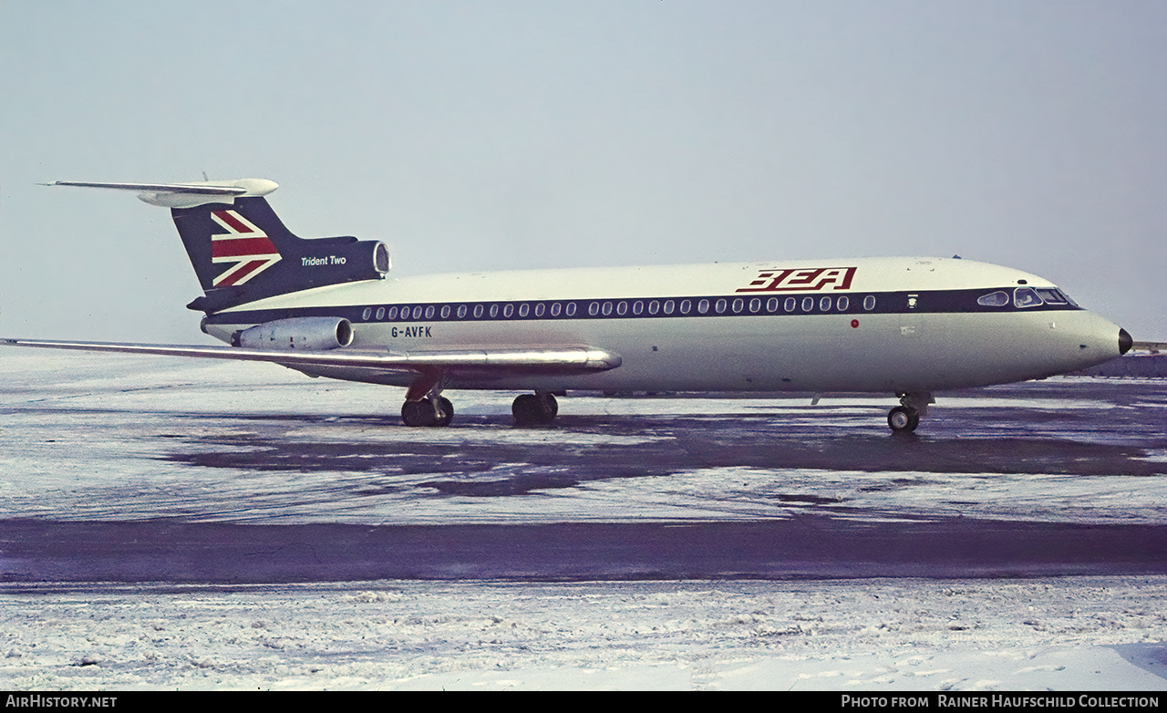 Aircraft Photo of G-AVFK | Hawker Siddeley HS-121 Trident 2E | BEA - British European Airways | AirHistory.net #789671