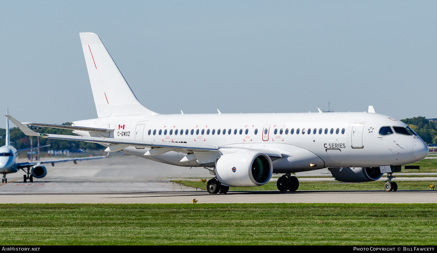 Aircraft Photo of C-GWXZ | Bombardier CSeries CS100 (BD-500-1A10) | Bombardier | AirHistory.net #789676