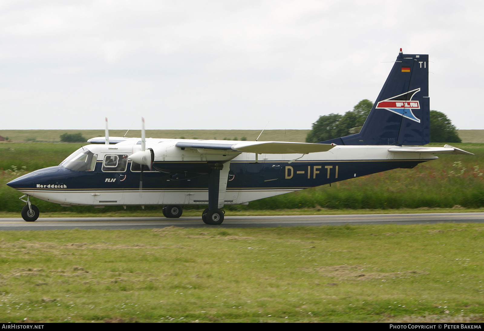 Aircraft Photo of D-IFTI | Britten-Norman BN-2B-20 Islander | FLN - Frisia Luftverkehr Norddeich | AirHistory.net #789678