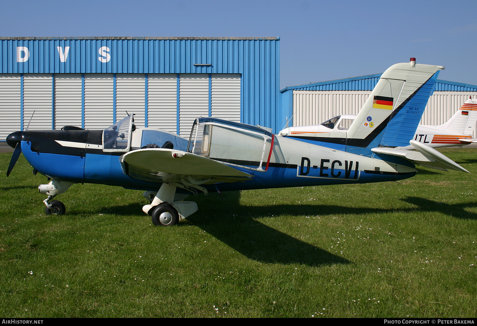 Aircraft Photo of D-ECVI | Morane-Saulnier MS-892A Rallye Commodore 150 | AirHistory.net #789680
