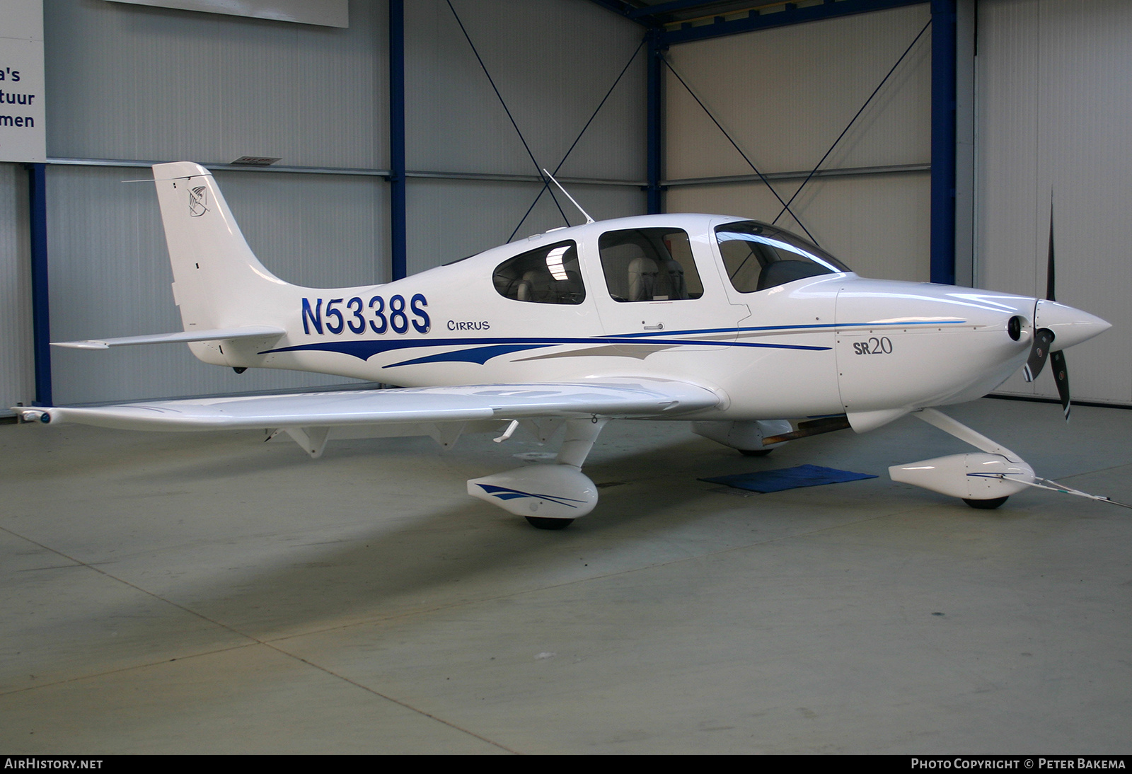 Aircraft Photo of N5338S | Cirrus SR-20 G1 | AirHistory.net #789692