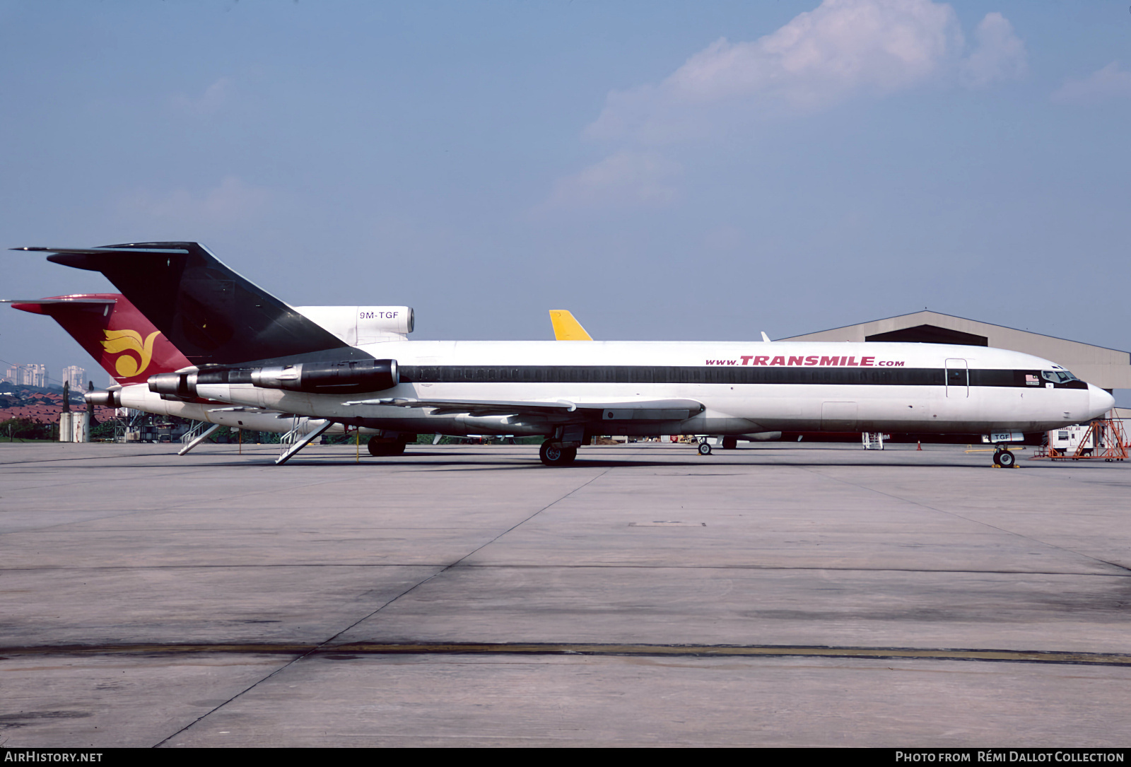 Aircraft Photo of 9M-TGF | Boeing 727-247F | Transmile Air Services | AirHistory.net #789699