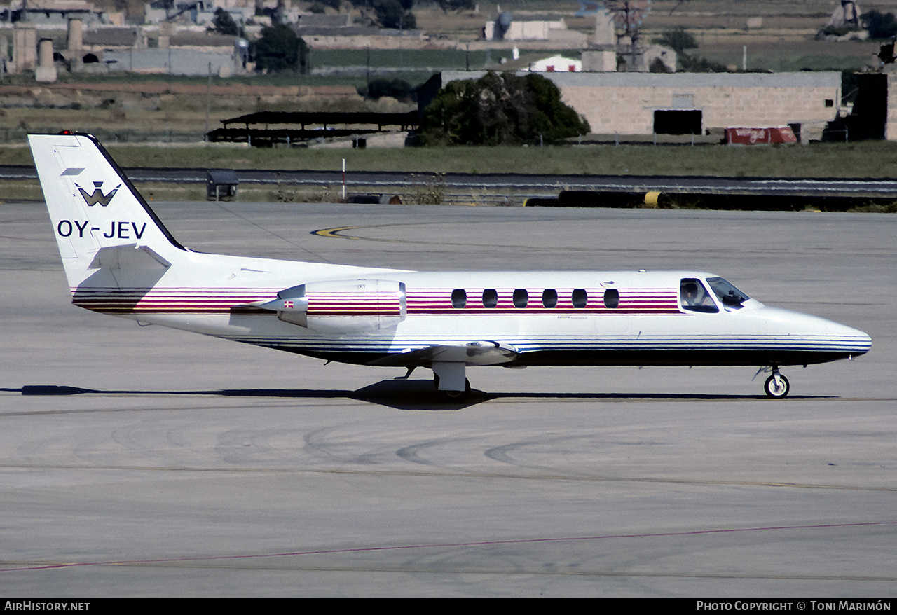 Aircraft Photo of OY-JEV | Cessna 550 Citation II | AirHistory.net #789705