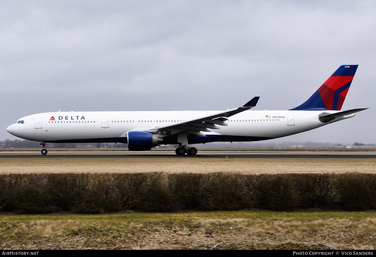 Aircraft Photo of N808NW | Airbus A330-323 | Delta Air Lines | AirHistory.net #789753