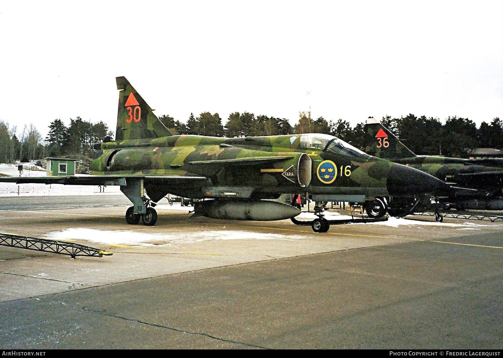 Aircraft Photo of 37330 | Saab JA37 Viggen | Sweden - Air Force | AirHistory.net #789755