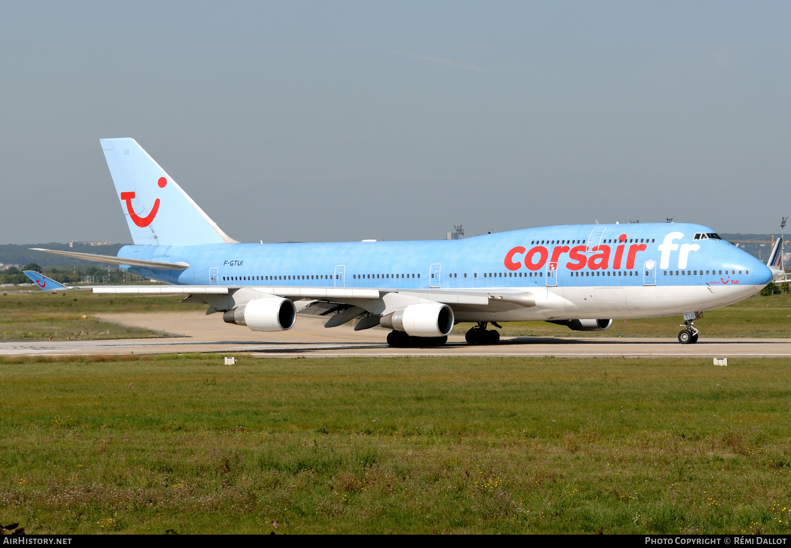 Aircraft Photo of F-GTUI | Boeing 747-422 | Corsair | AirHistory.net #789779