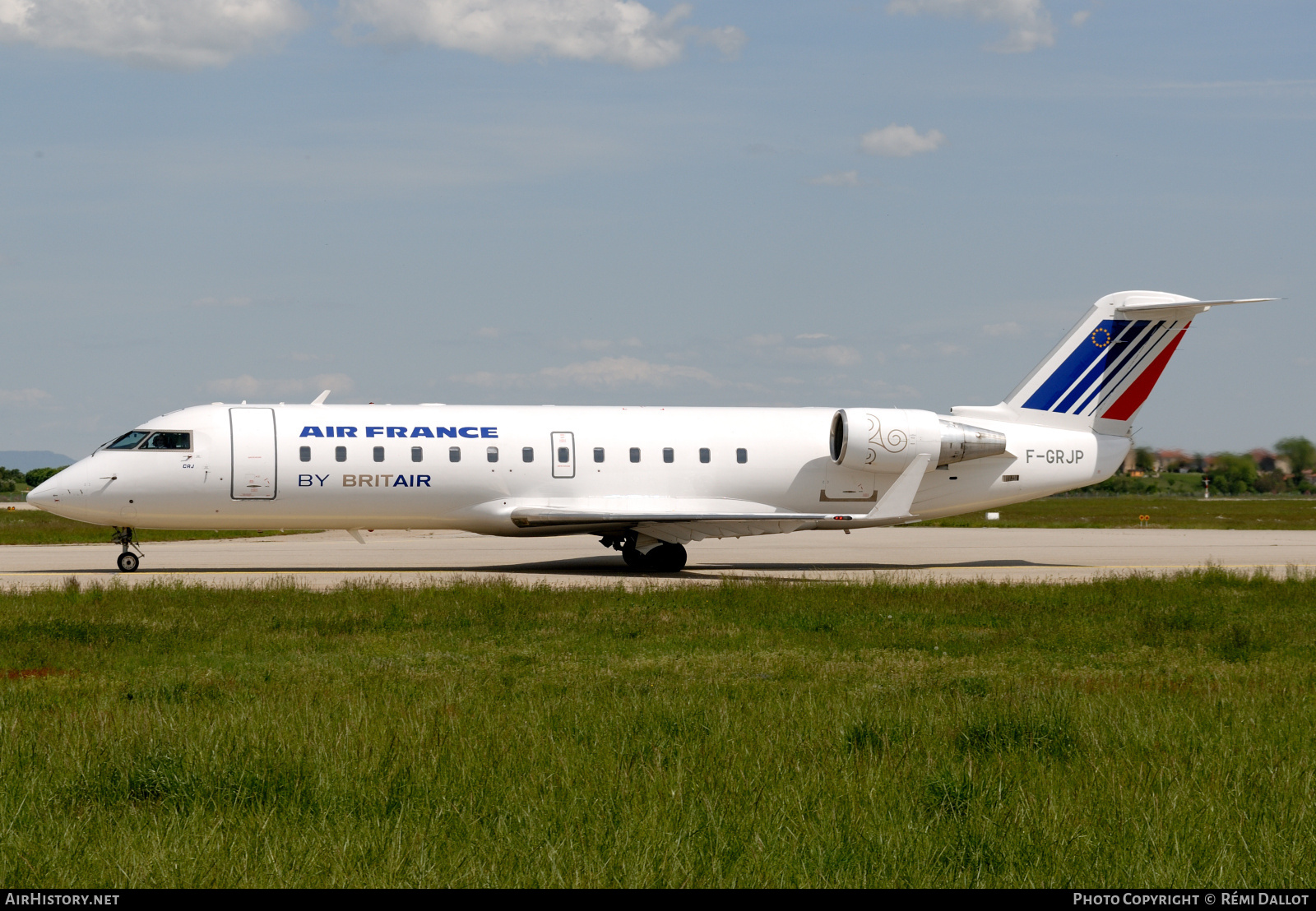 Aircraft Photo of F-GRJP | Bombardier CRJ-100ER (CL-600-2B19) | Air France | AirHistory.net #789812