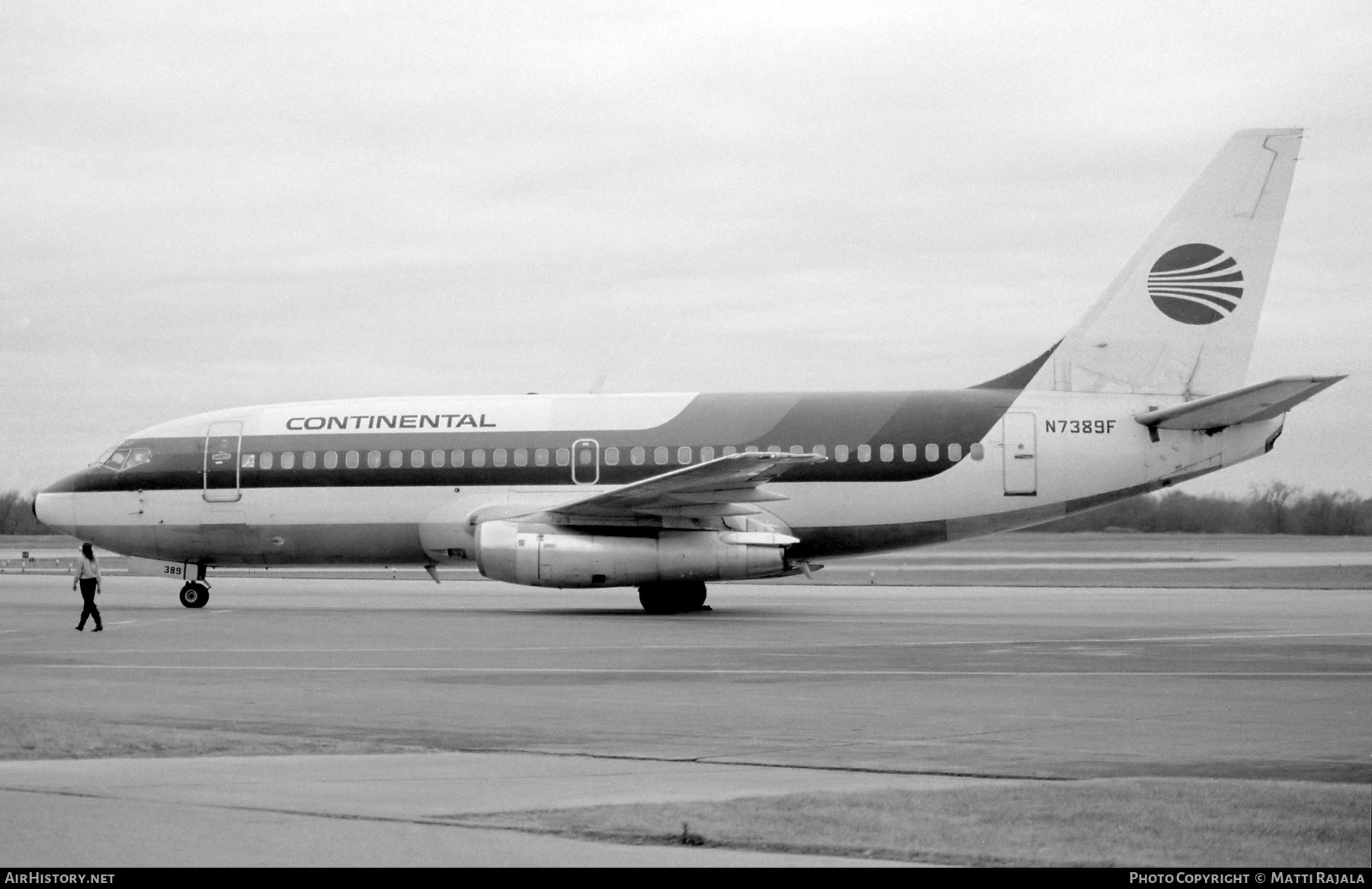 Aircraft Photo of N7389F | Boeing 737-222 | Continental Airlines | AirHistory.net #789845