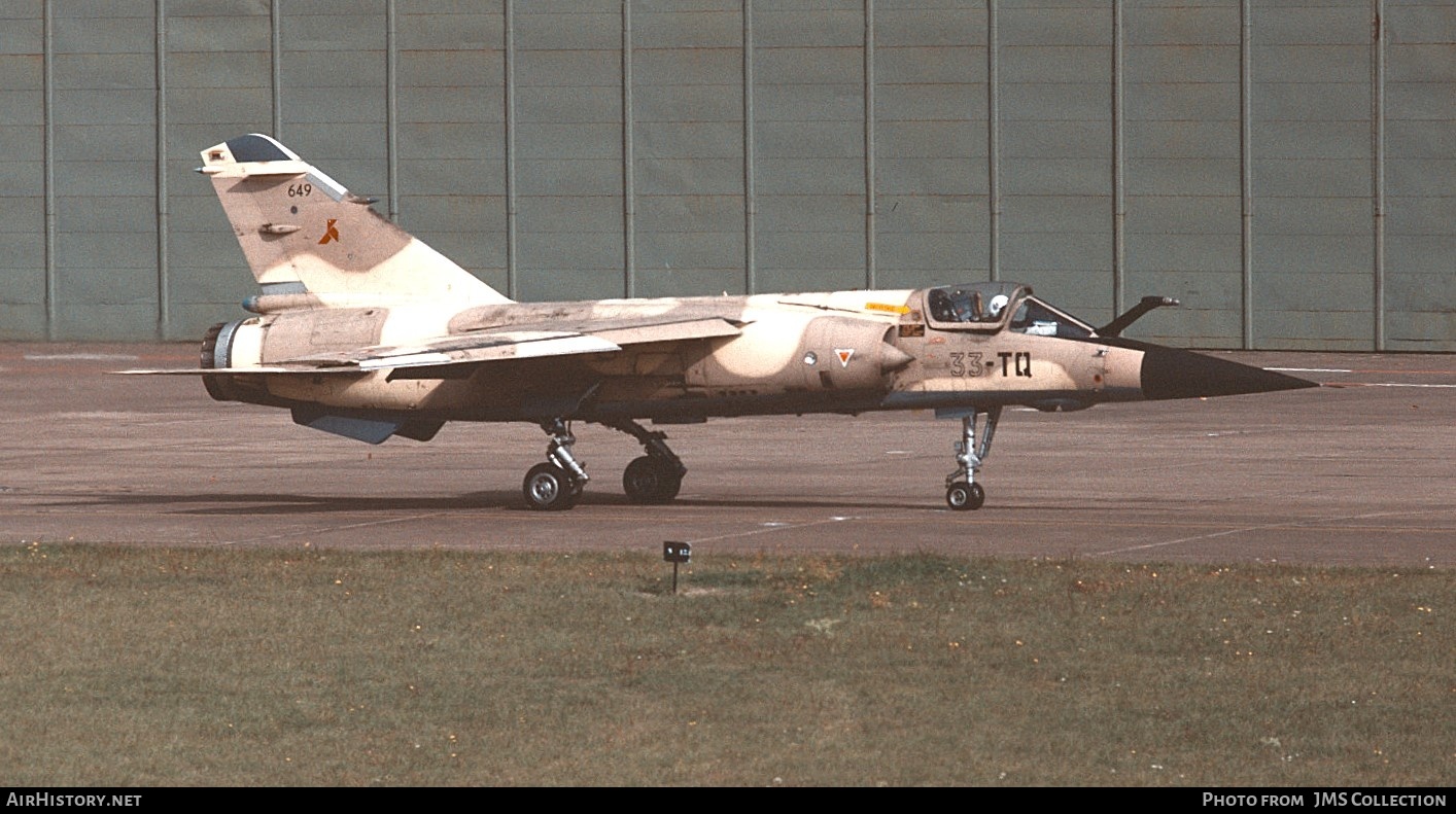 Aircraft Photo of 649 | Dassault Mirage F1CR | France - Air Force | AirHistory.net #789853