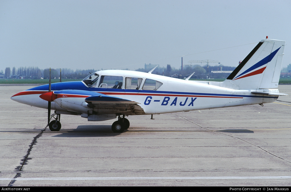 Aircraft Photo of G-BAJX | Piper PA-E23-250 Aztec E | AirHistory.net #789854
