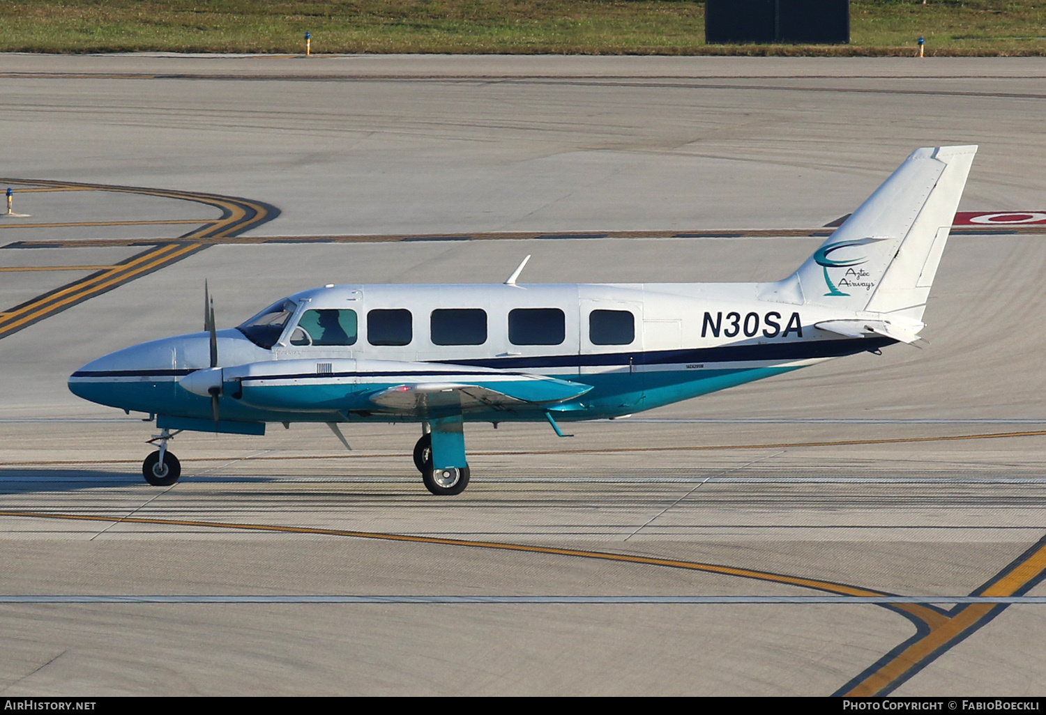 Aircraft Photo of N30SA | Piper PA-31-350 Chieftain | Aztec Airways | AirHistory.net #789860