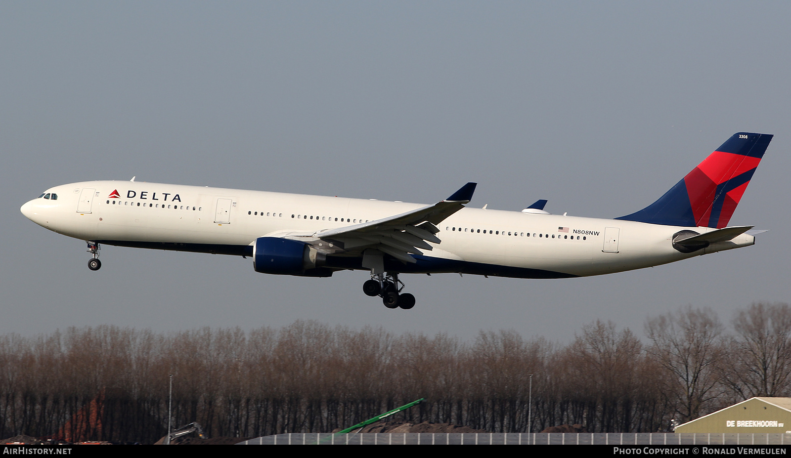 Aircraft Photo of N808NW | Airbus A330-323 | Delta Air Lines | AirHistory.net #789875