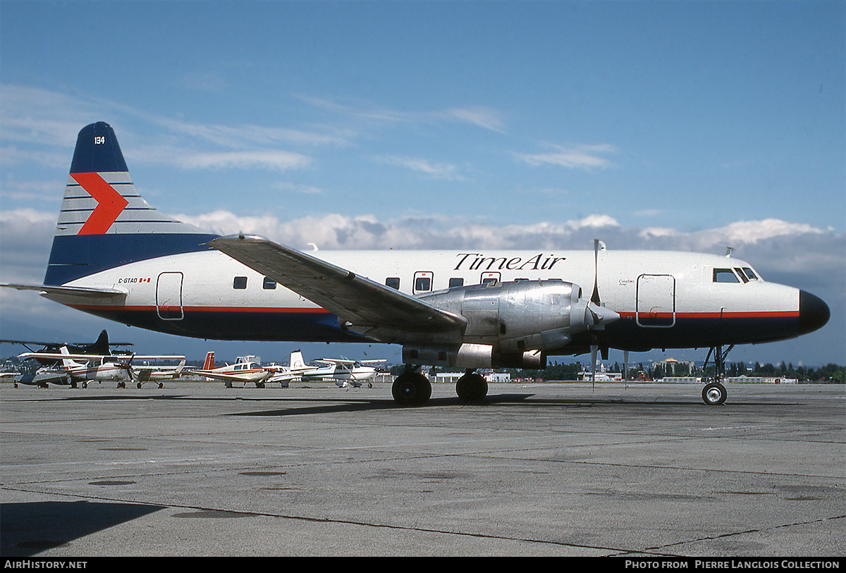 Aircraft Photo of C-GTAO | Convair 580 | Time Air | AirHistory.net #789877