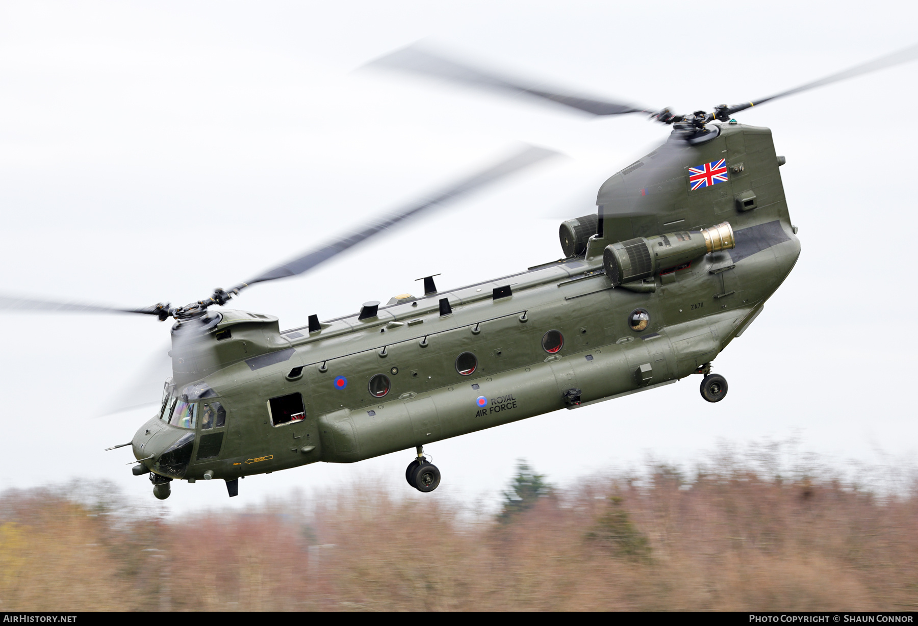 Aircraft Photo of ZA711 | Boeing Chinook HC6A (352) | UK - Air Force | AirHistory.net #789920
