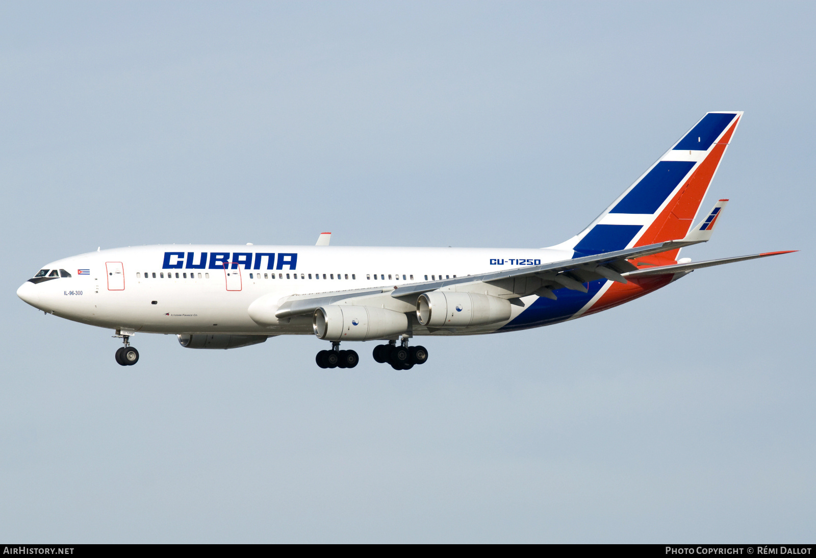 Aircraft Photo of CU-T1250 | Ilyushin Il-96-300 | Cubana | AirHistory.net #789931