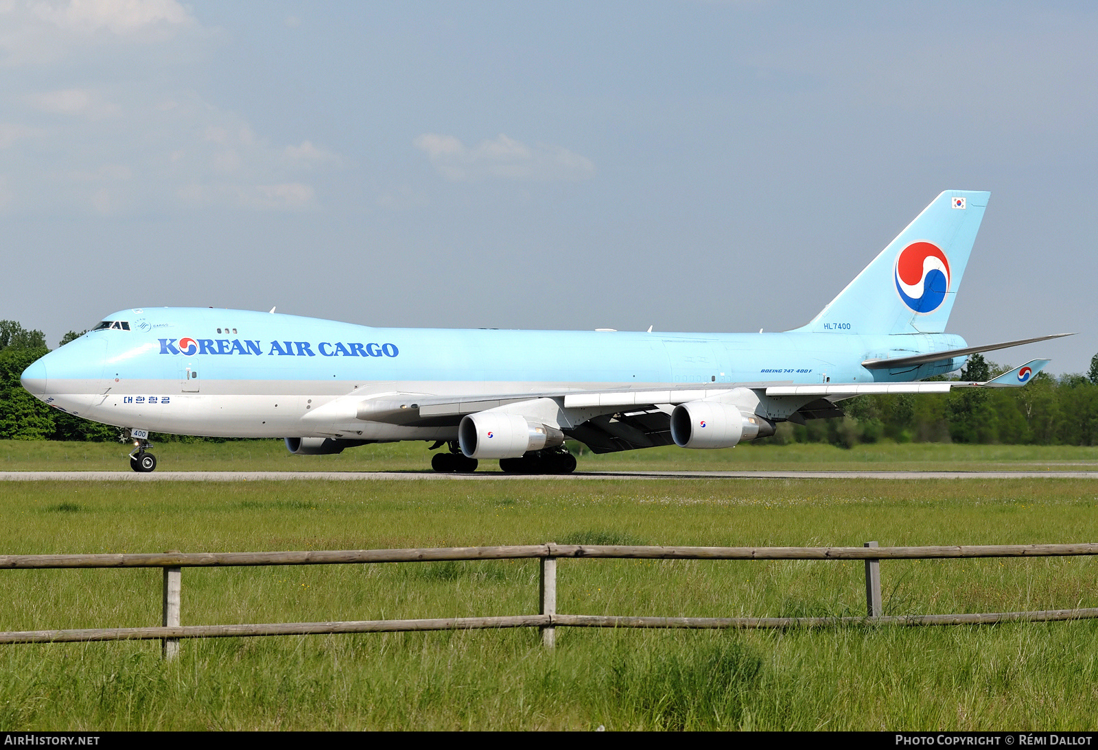 Aircraft Photo of HL7400 | Boeing 747-4B5F/SCD | Korean Air Cargo | AirHistory.net #789932