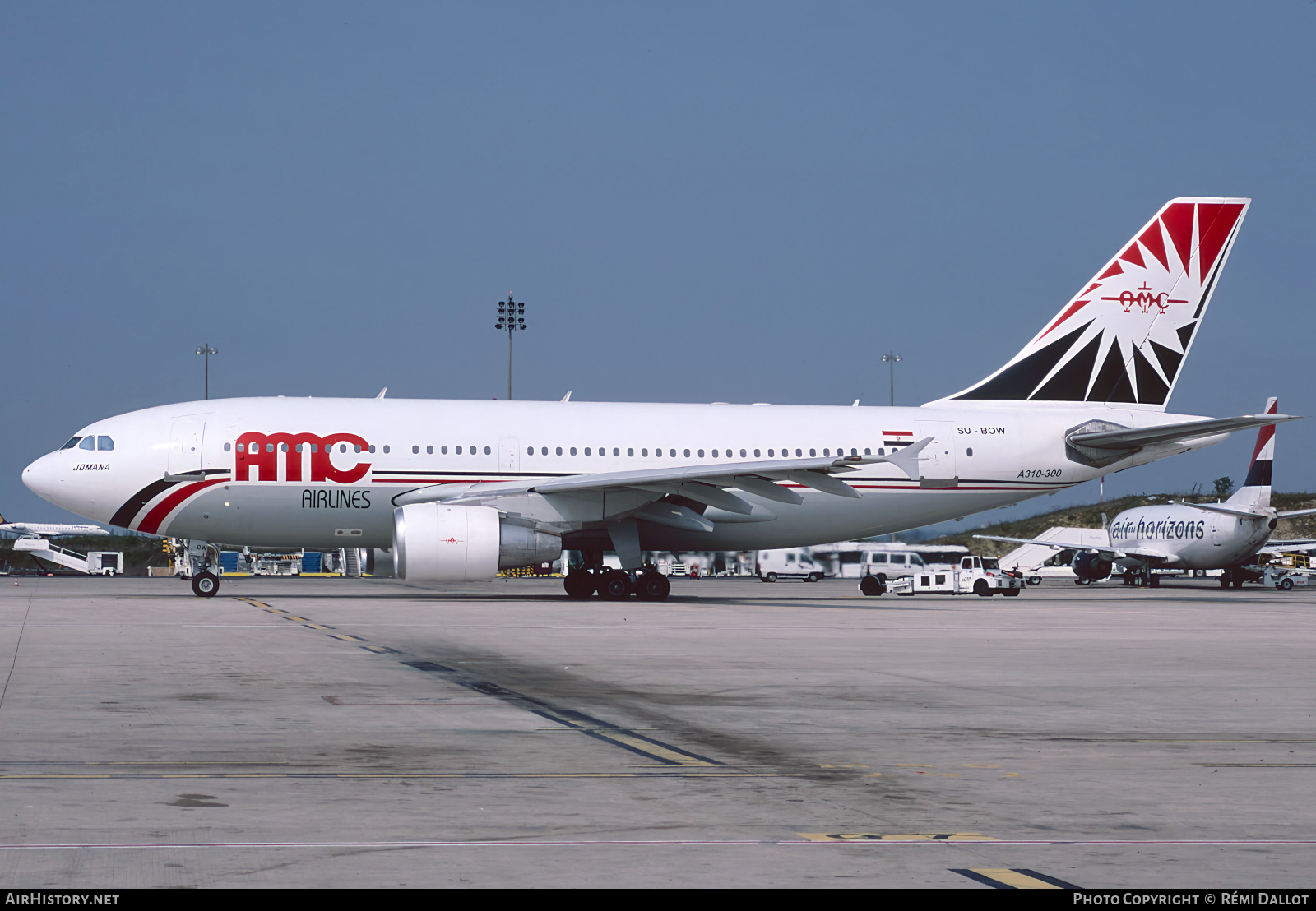 Aircraft Photo of SU-BOW | Airbus A310-322 | AMC Airlines | AirHistory.net #789945