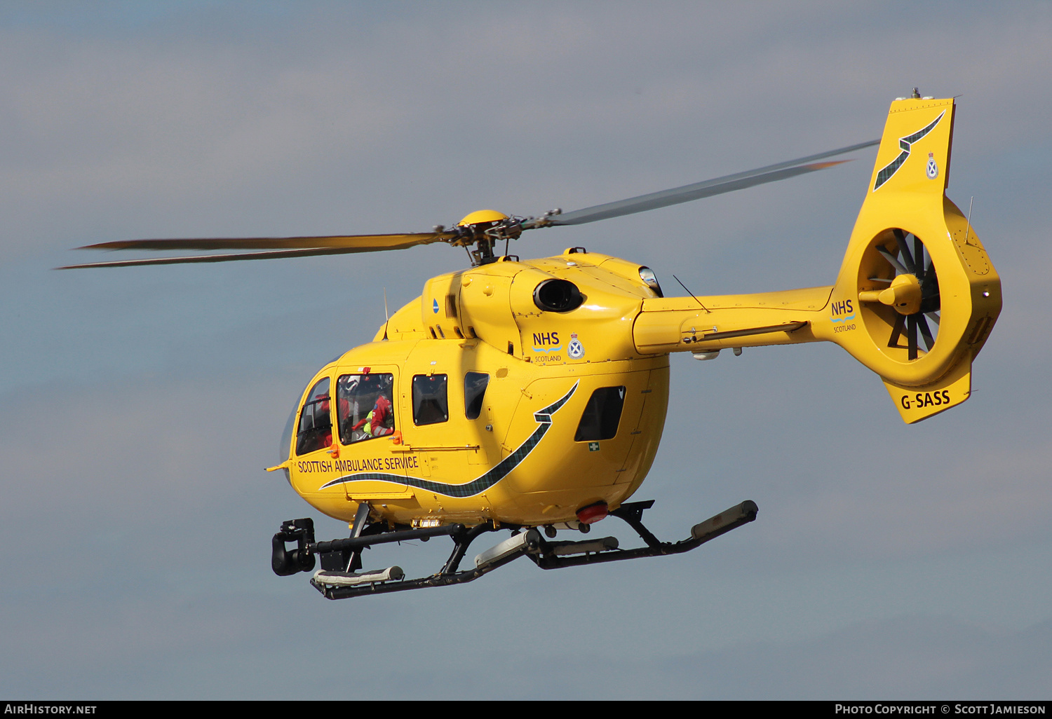 Aircraft Photo of G-SASS | Airbus Helicopters EC-145 (BK-117 D-2) | Scottish Ambulance Service | AirHistory.net #789954