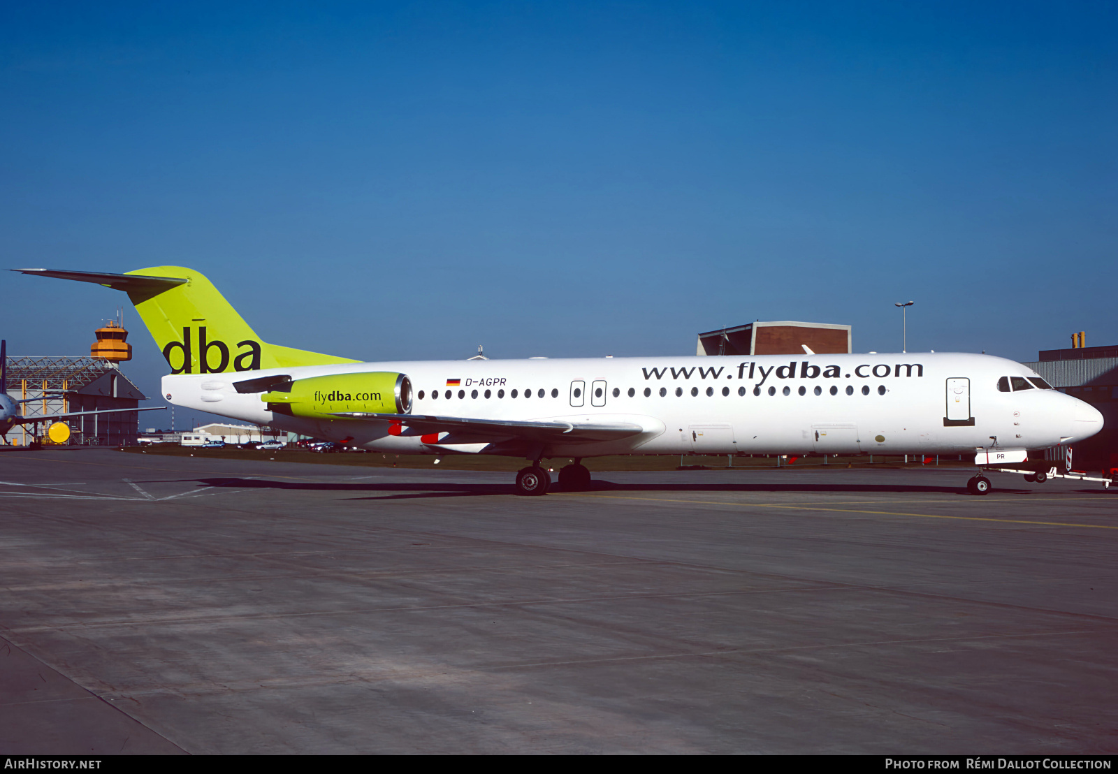 Aircraft Photo of D-AGPR | Fokker 100 (F28-0100) | DBA - Deutsche BA | AirHistory.net #789962