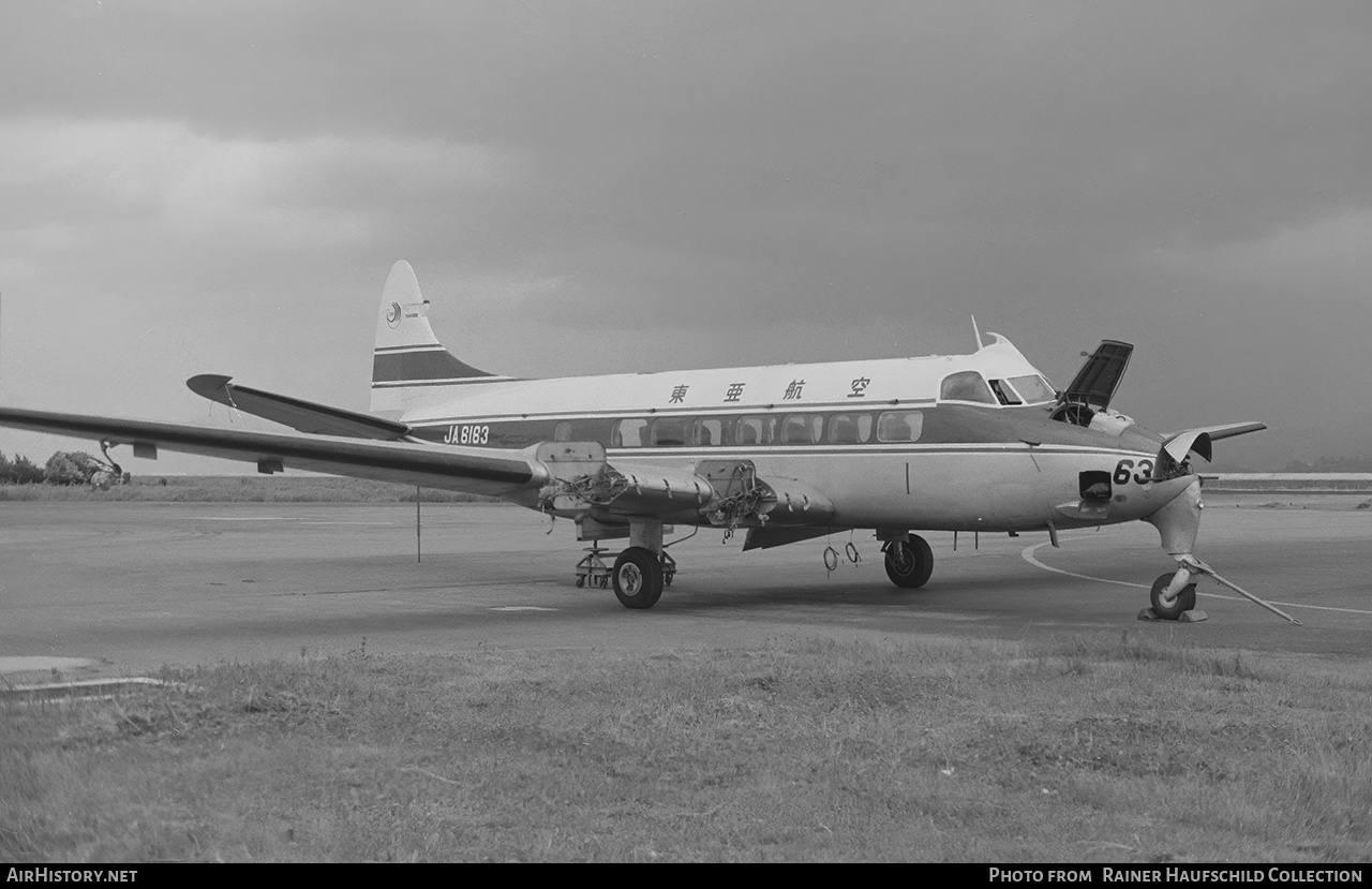 Aircraft Photo of JA6163 | De Havilland D.H. 114 Heron 1B | Toa Airways - TAW | AirHistory.net #789971