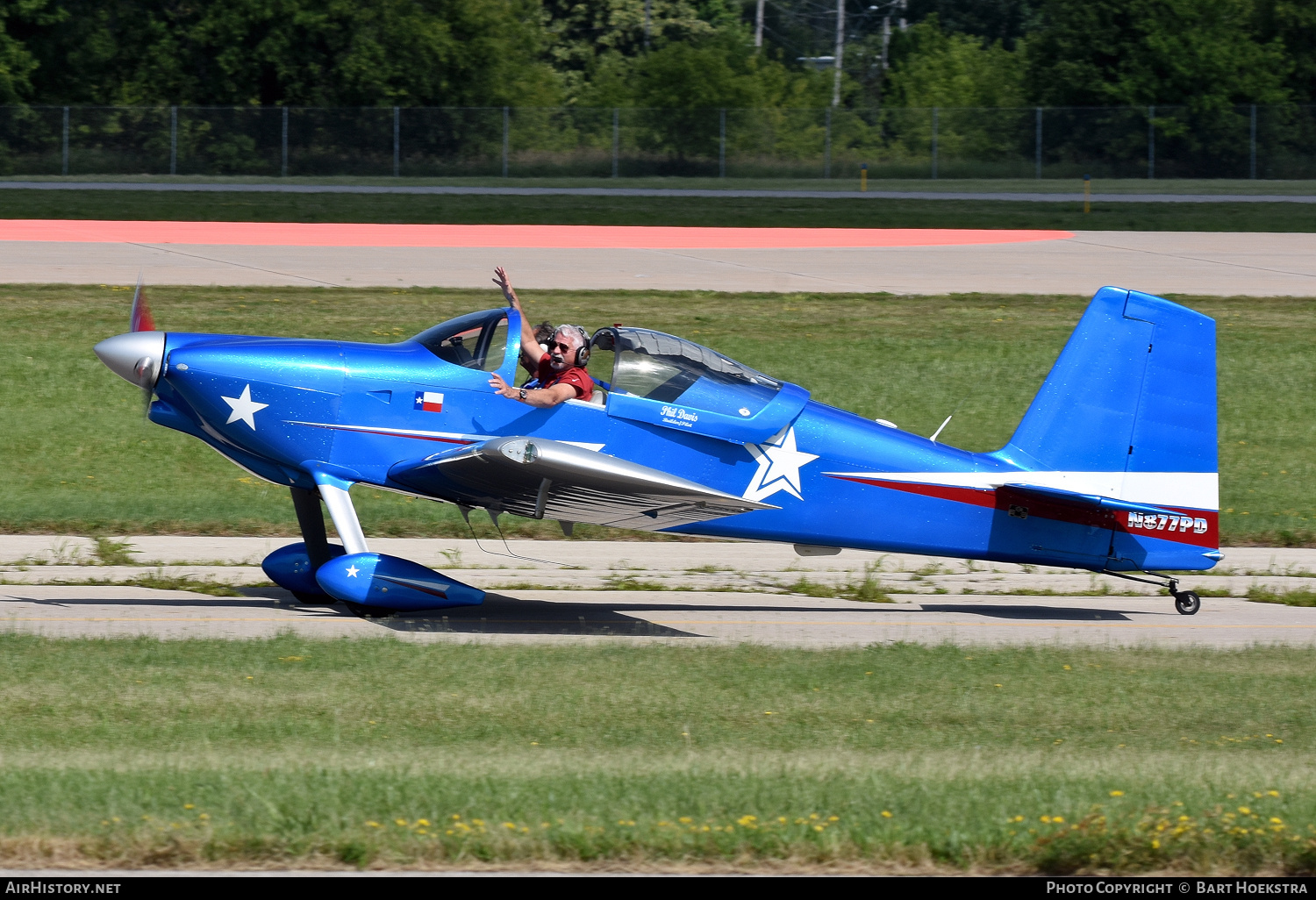 Aircraft Photo of N877PD | Van's RV-7 | AirHistory.net #789997