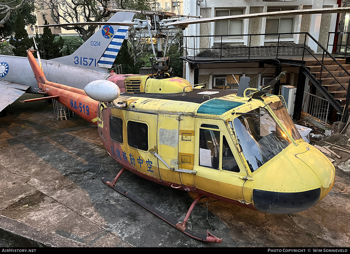 Aircraft Photo of NA-519 | Bell UH-1H Iroquois | Taiwan - National Airborne Service Corps | AirHistory.net #790006