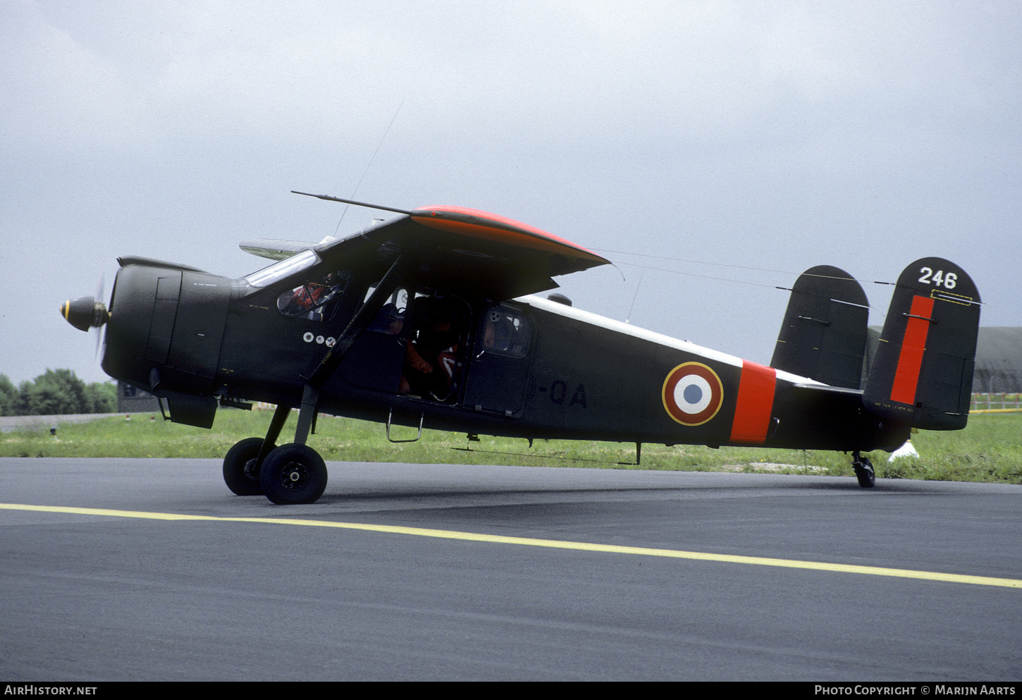 Aircraft Photo of 246 | Max Holste MH.1521M Broussard | France - Air Force | AirHistory.net #790014