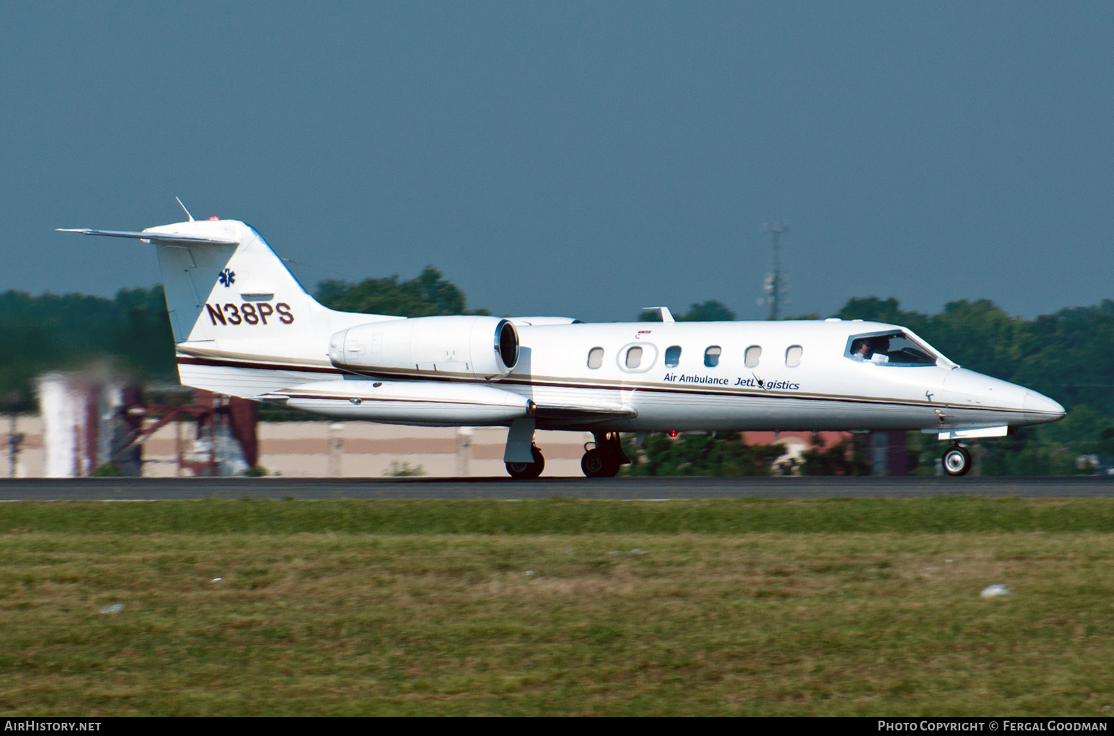 Aircraft Photo of N38PS | Gates Learjet 35A | Jet Logistics | AirHistory.net #790021