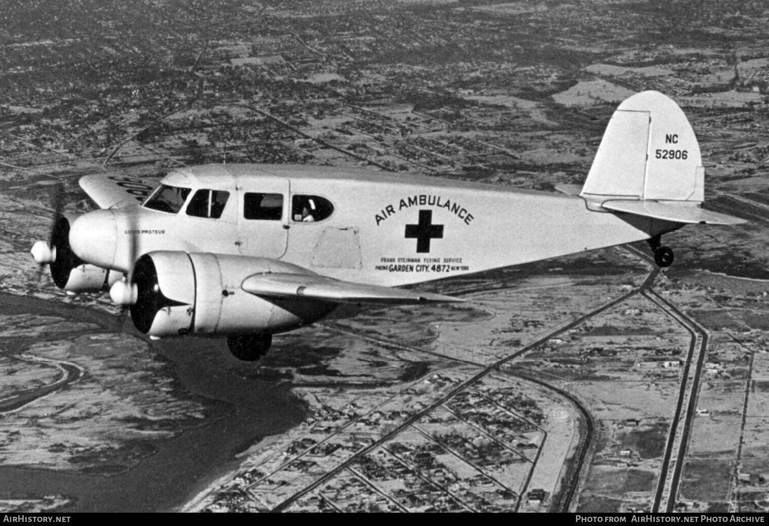 Aircraft Photo of NC52906 | Cessna UC-78B Bobcat (T-50) | Frank Steinman Flying Service | AirHistory.net #790056