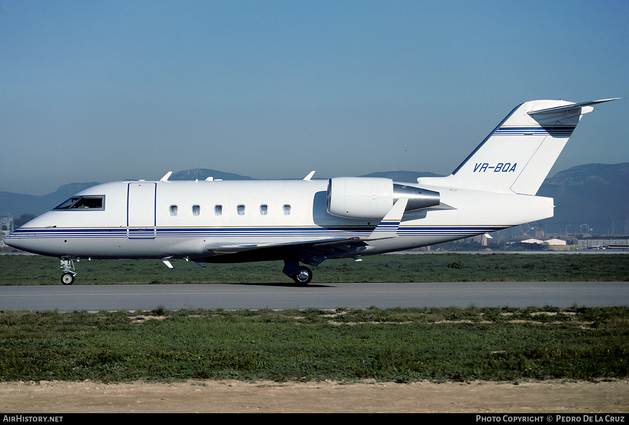 Aircraft Photo of VR-BQA | Canadair Challenger 601-3A (CL-600-2B16) | AirHistory.net #790077